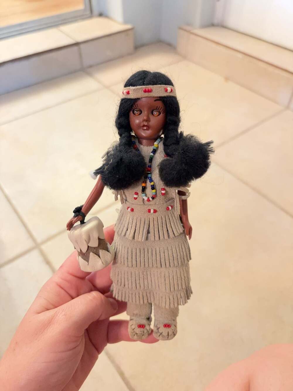 Carlson Dolls Crow Princess Native American Doll 20-4B1